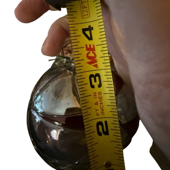 PartyLite Mosaic Glass Globe Ornament P7039 – Hand Blown Romania - Picture 8 of 9